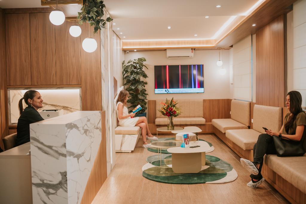 Ambiente interno da SB Odontologia